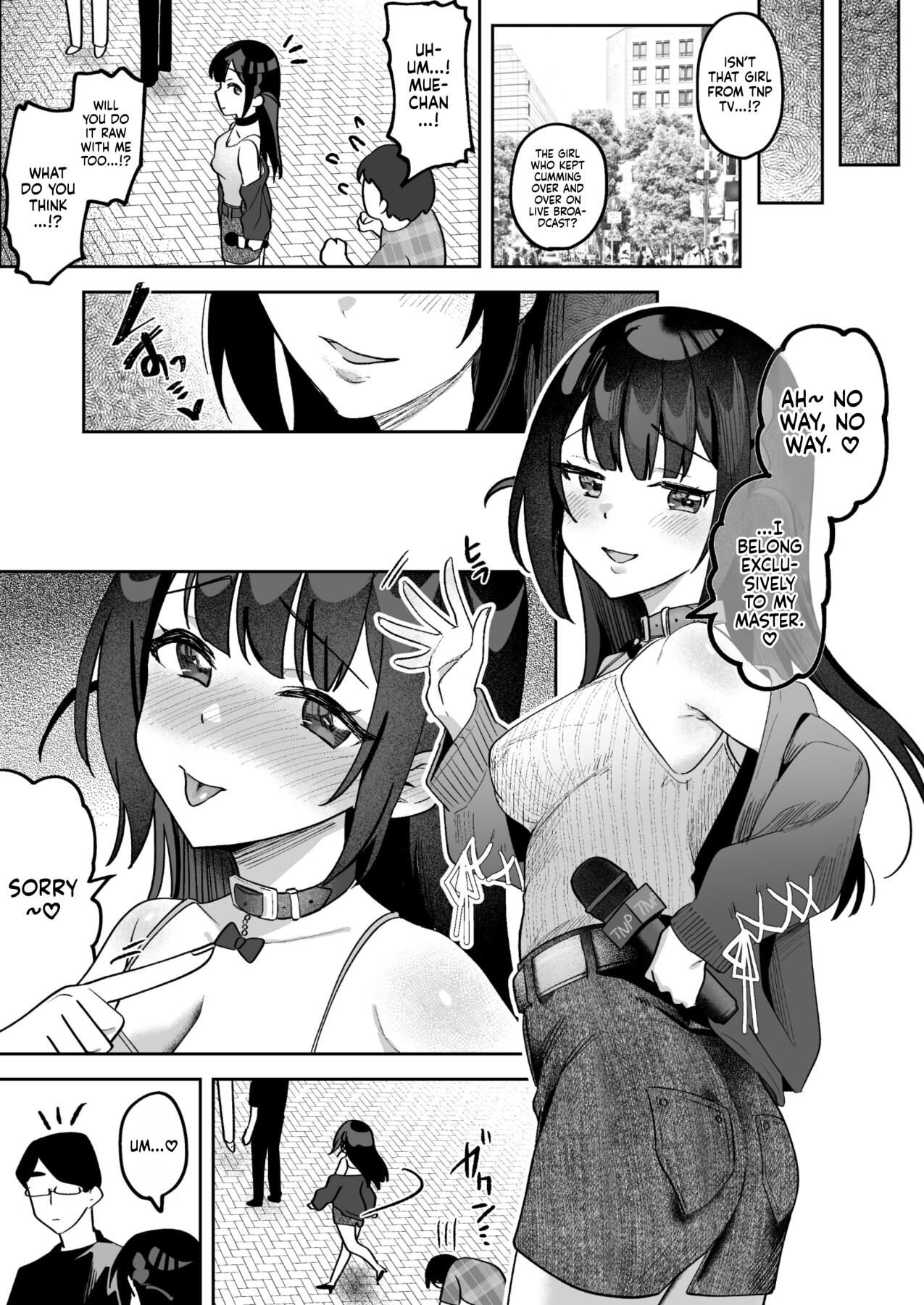 Hentai Manga Comic-Mue-Chan, Penis Gourmet Reporter-Read-86
